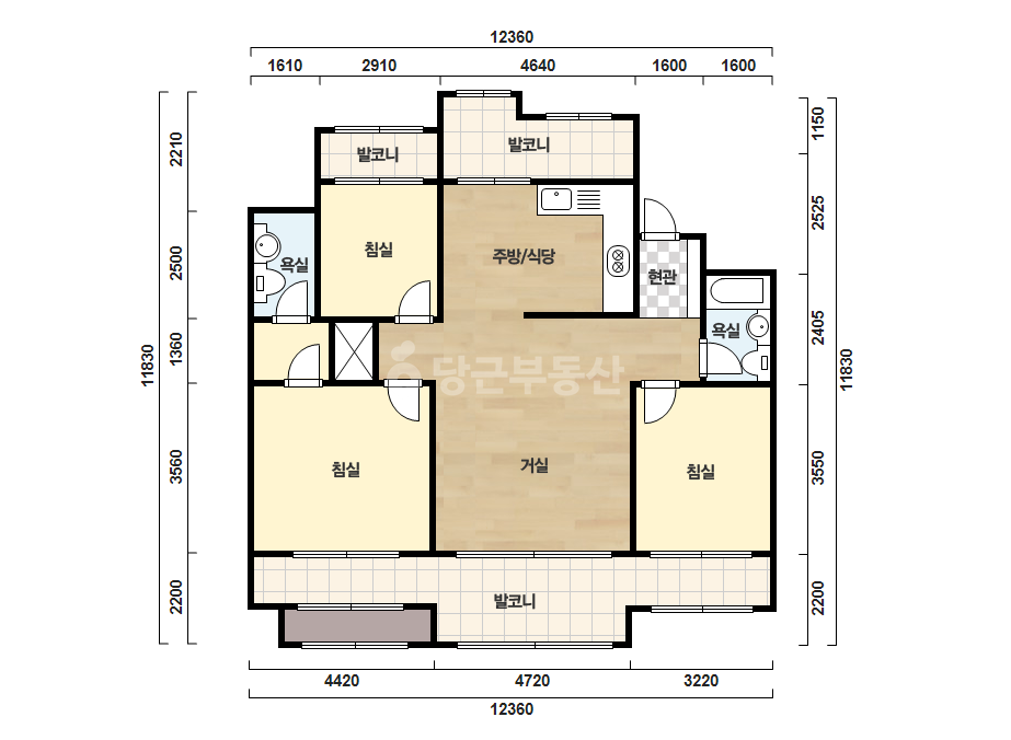 기본 평면도