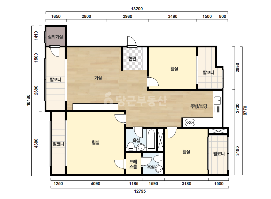 기본 평면도