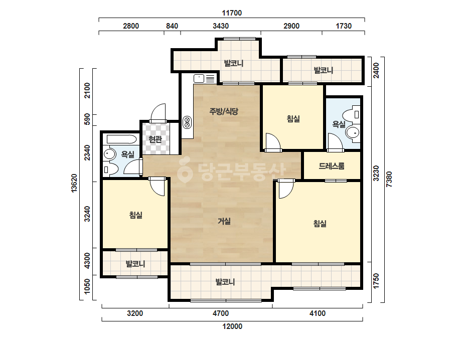 기본 평면도