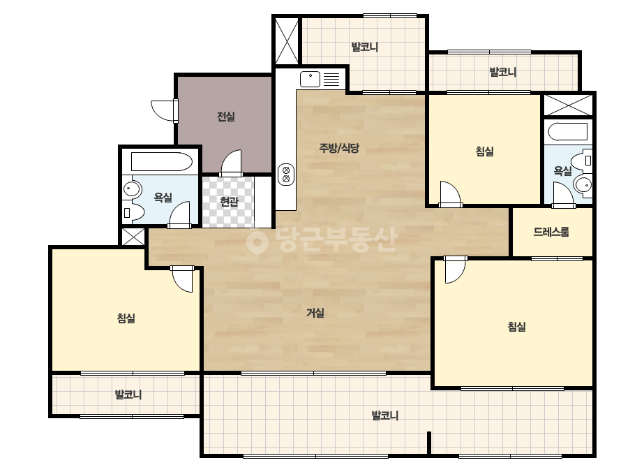 기본 평면도