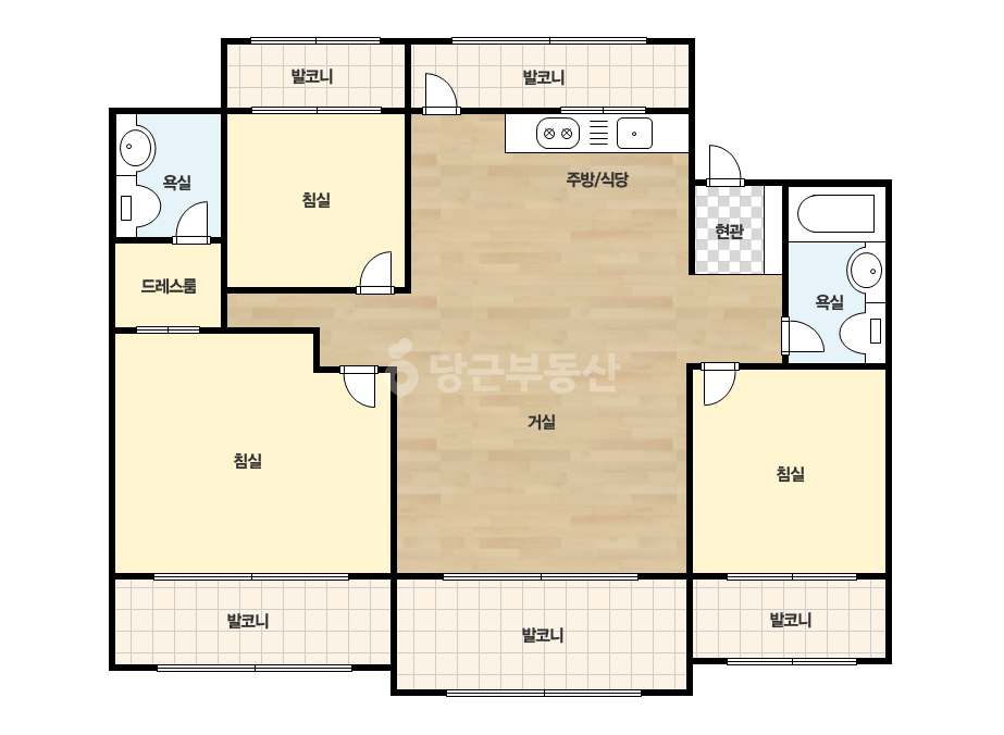 기본 평면도