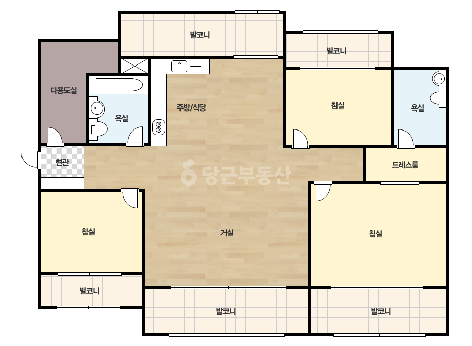 기본 평면도