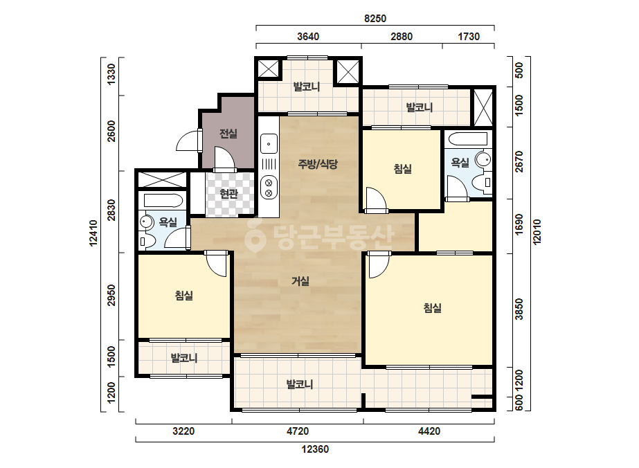 기본 평면도
