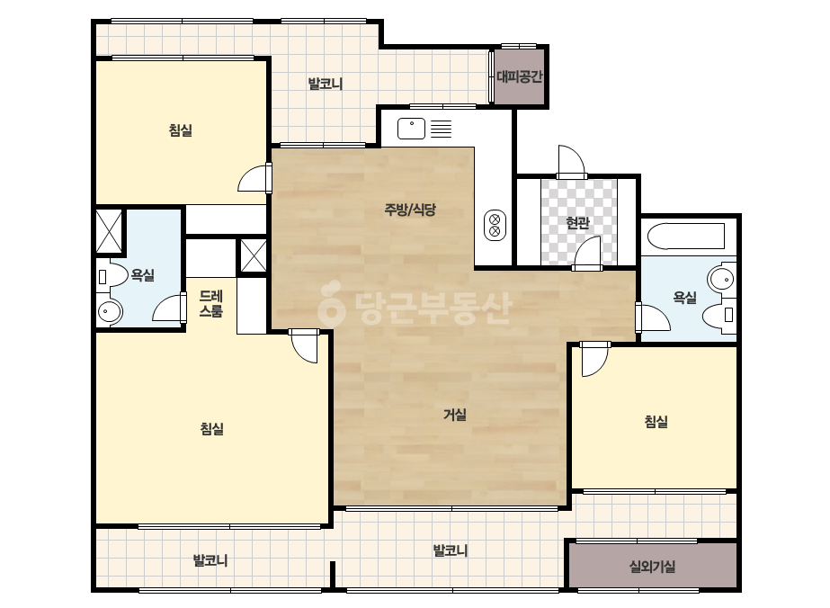기본 평면도