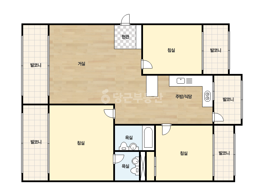 기본 평면도