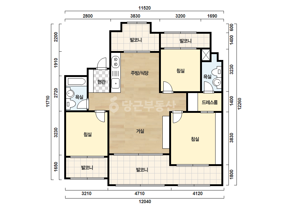 기본 평면도