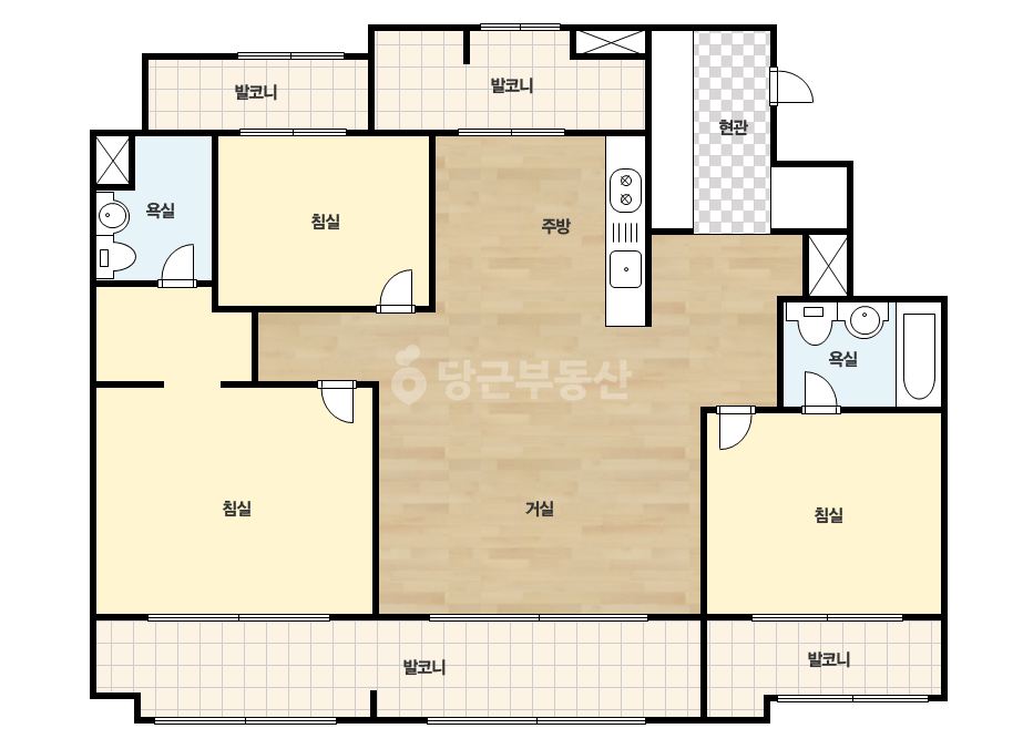 기본 평면도