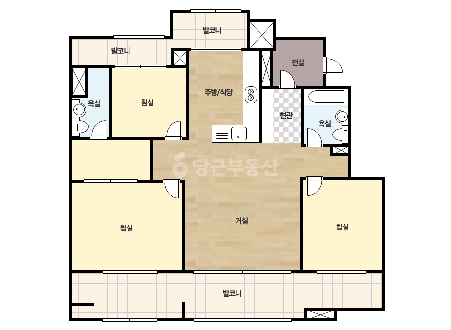 기본 평면도