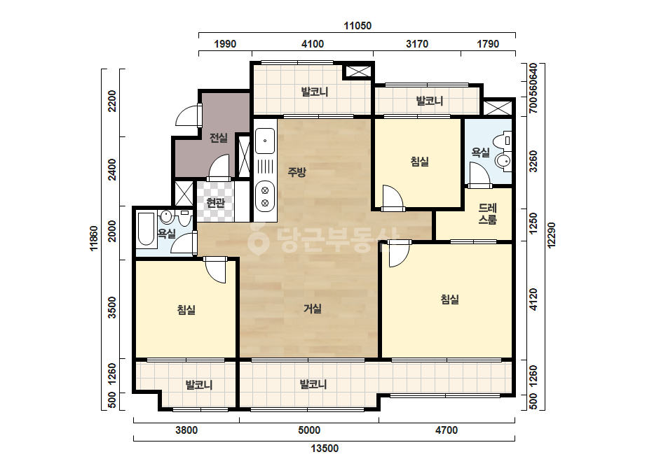 기본 평면도