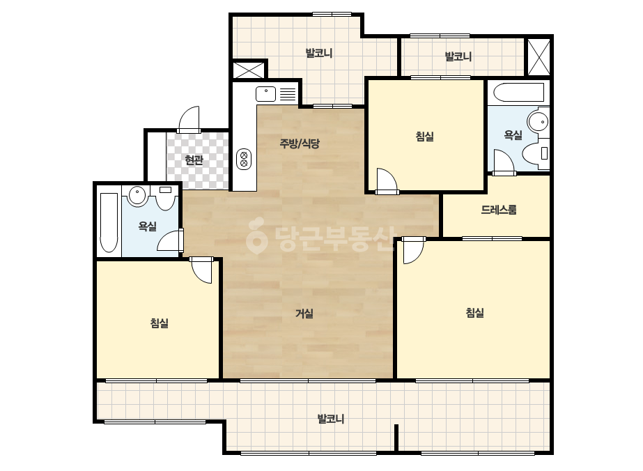 기본 평면도