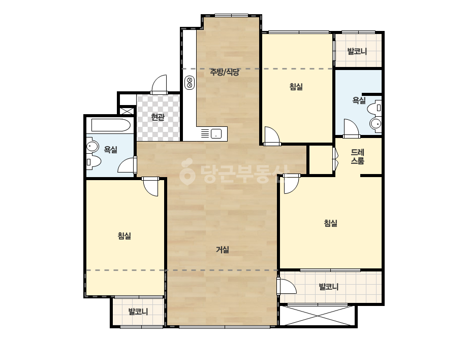 확장 평면도