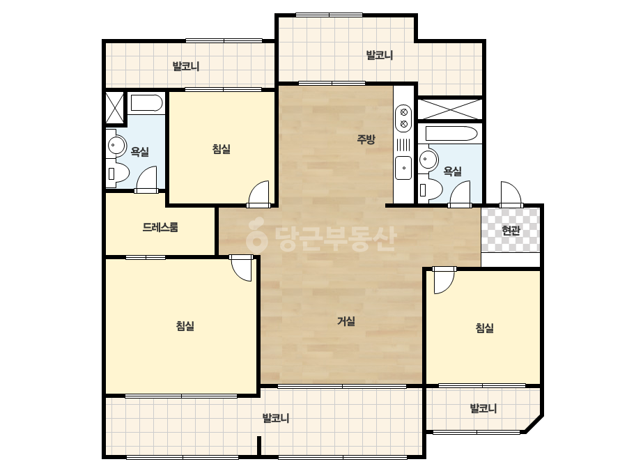 기본 평면도