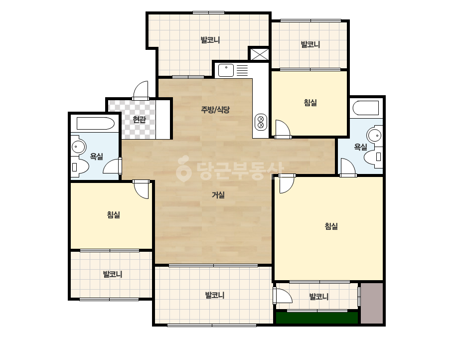 기본 평면도