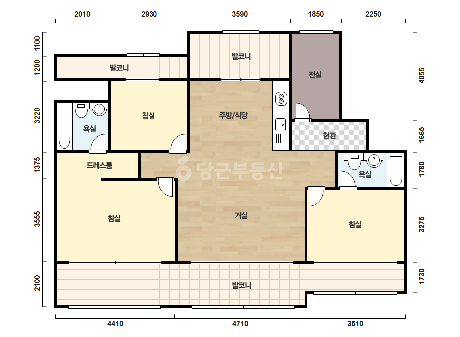 기본 평면도