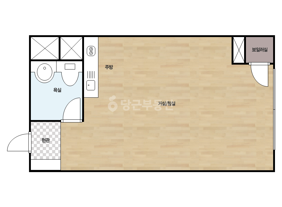 확장 평면도