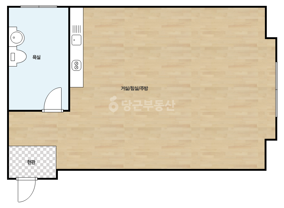 확장 평면도