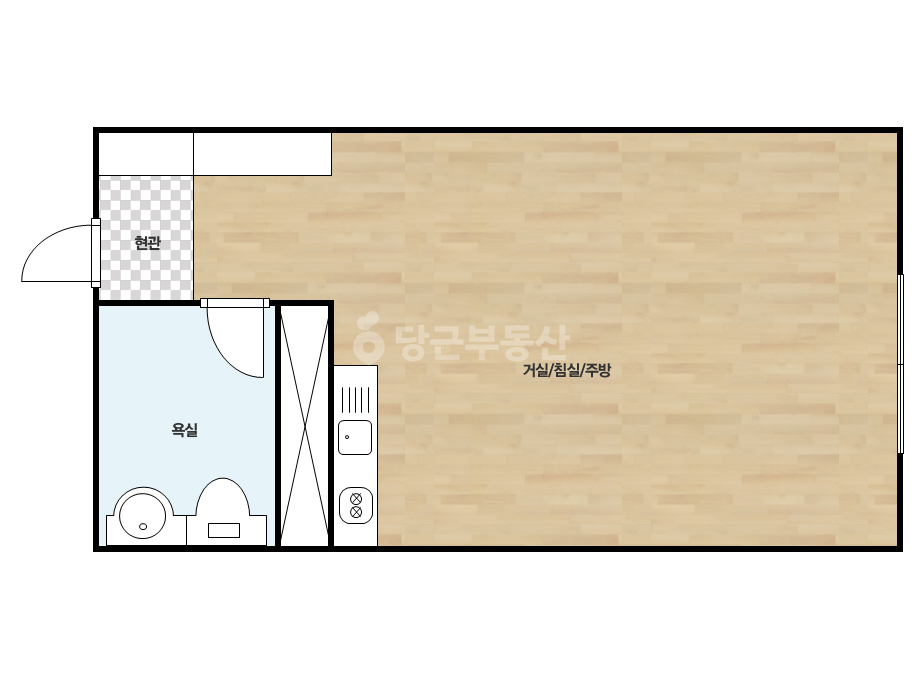 확장 평면도