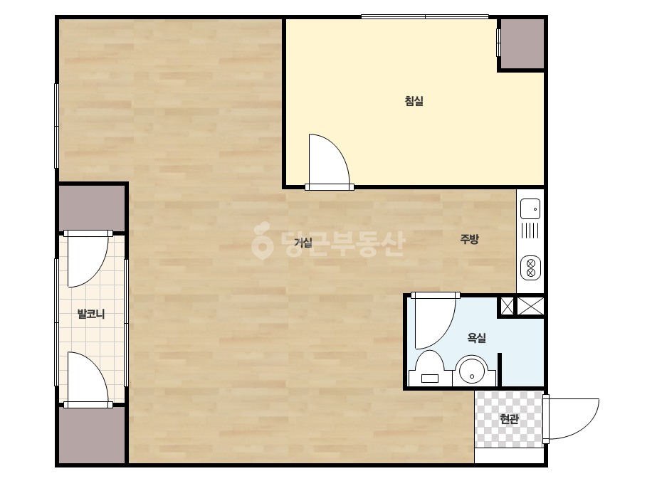 확장 평면도