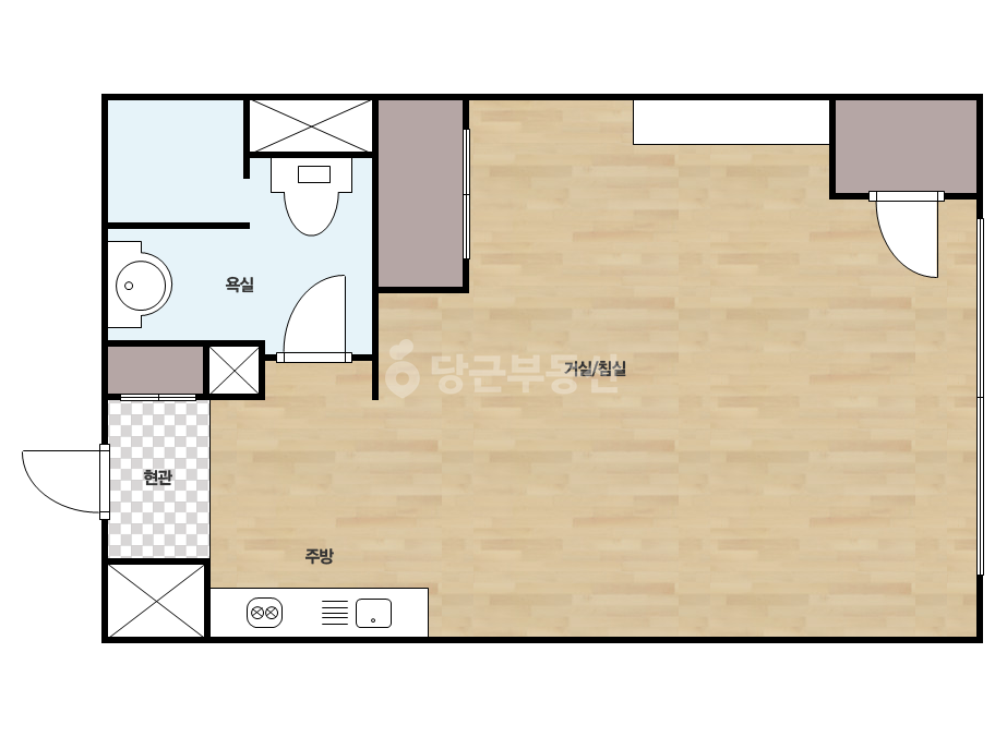 확장 평면도