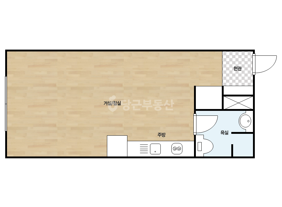 확장 평면도