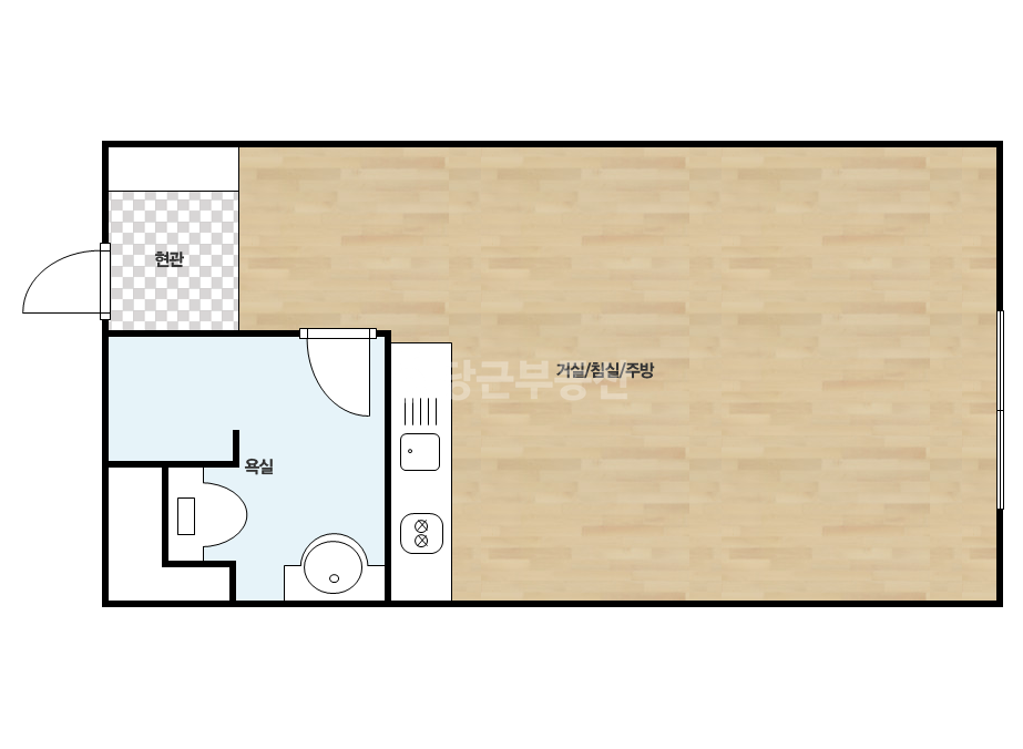 확장 평면도