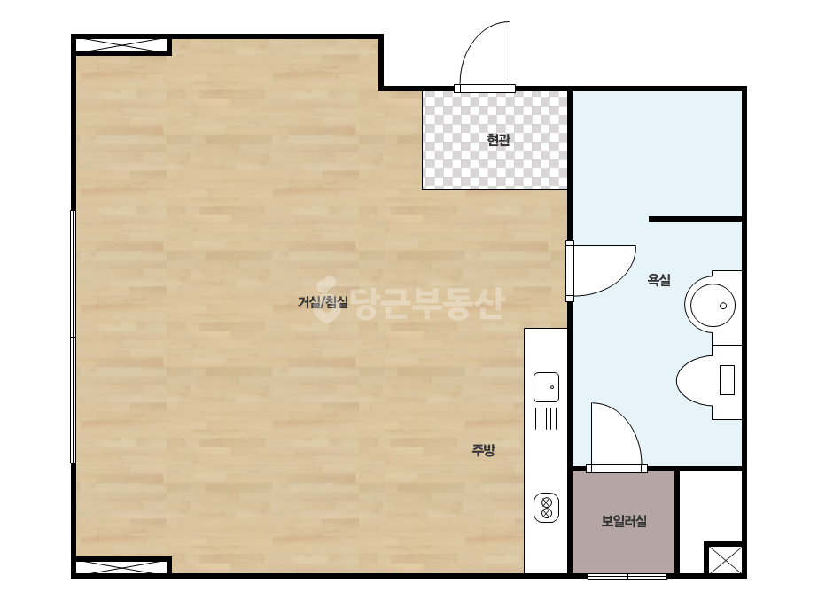 확장 평면도