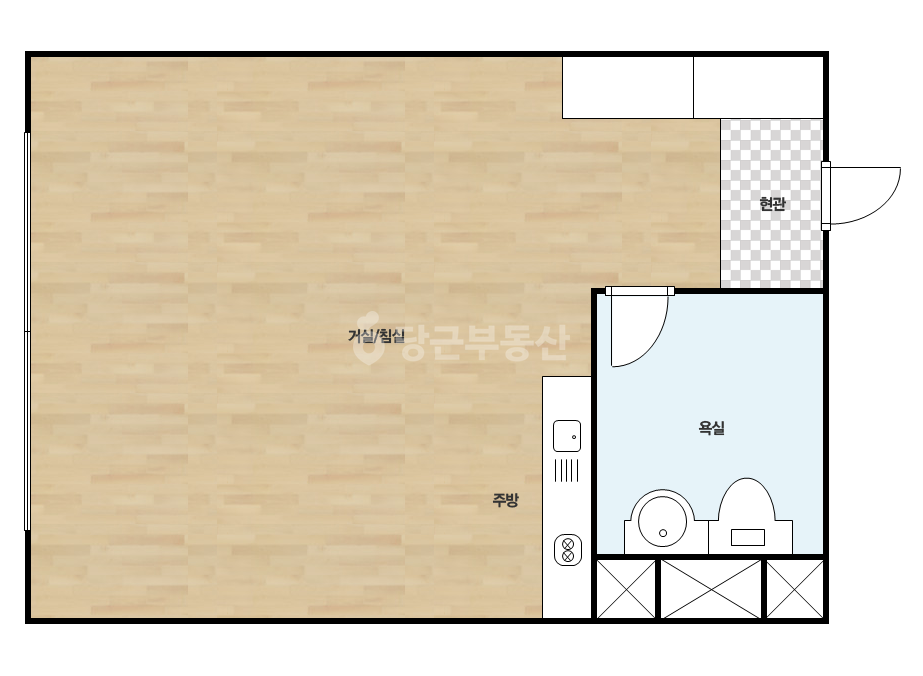 확장 평면도
