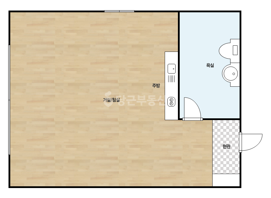 확장 평면도