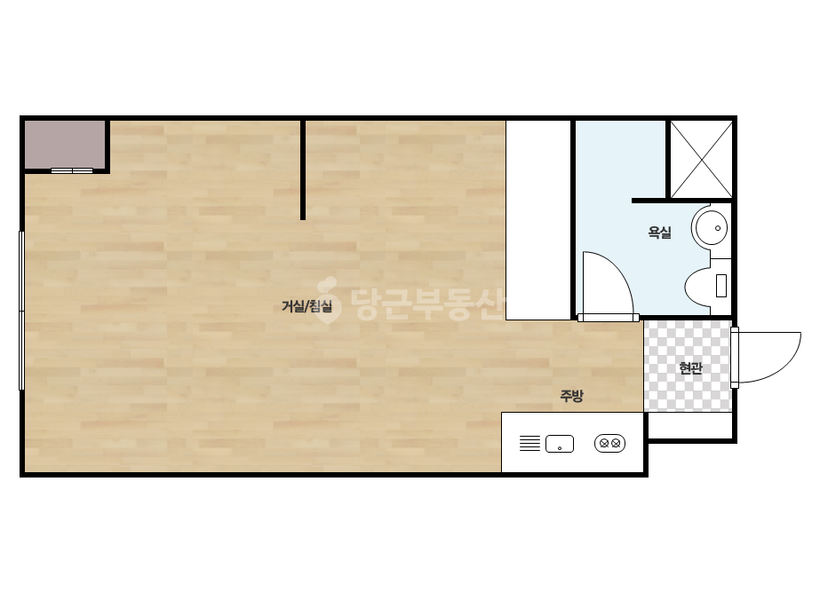 확장 평면도