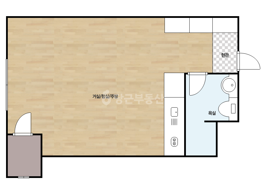 확장 평면도
