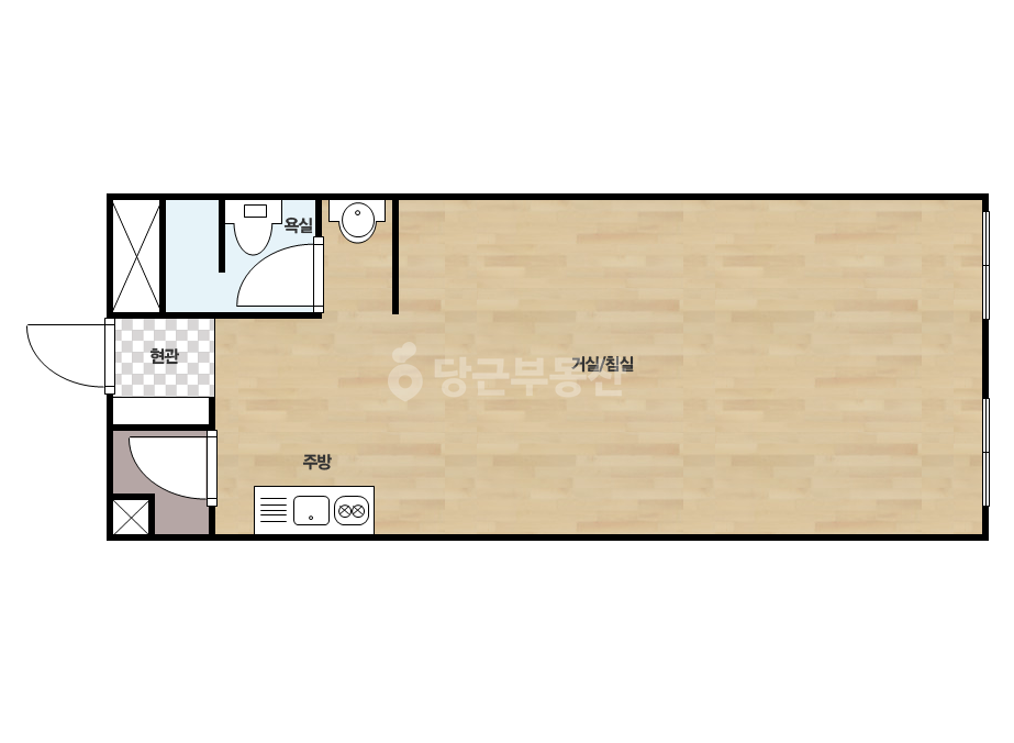 확장 평면도