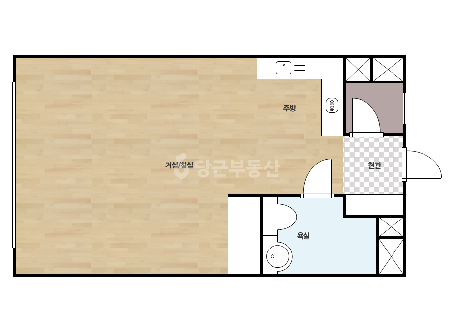 확장 평면도