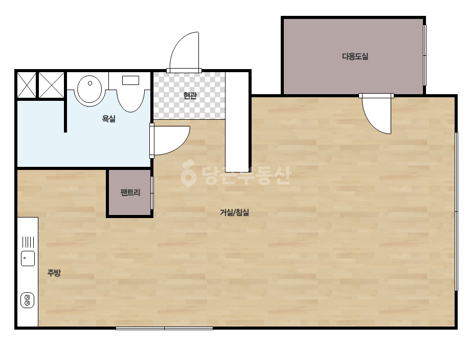 확장 평면도