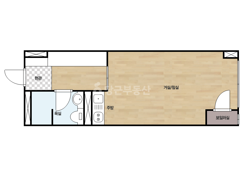 확장 평면도