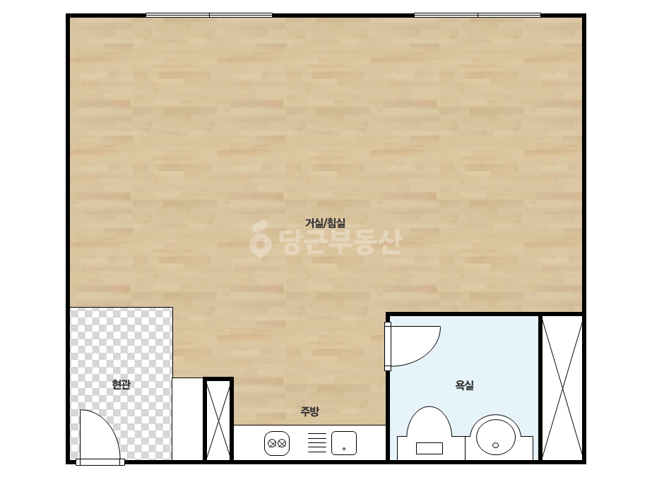 확장 평면도