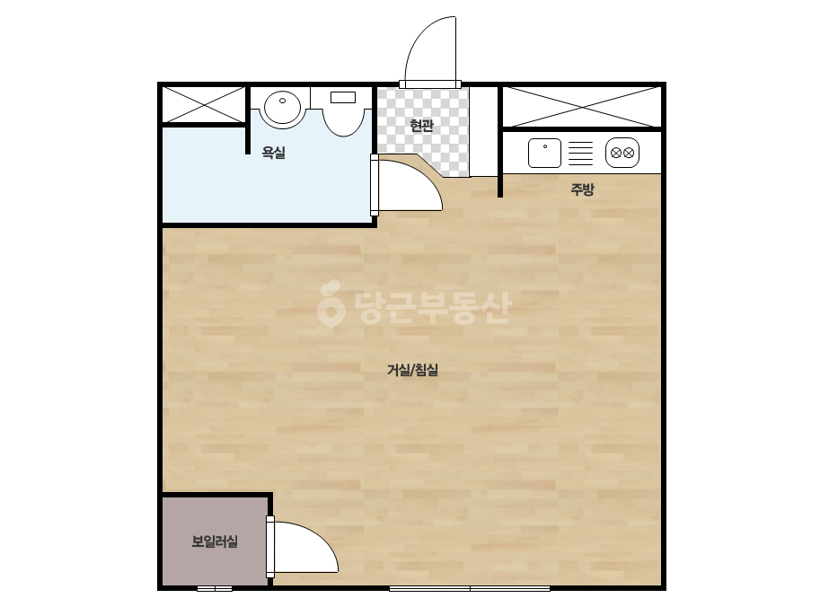 확장 평면도