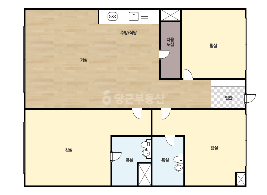 기본 평면도