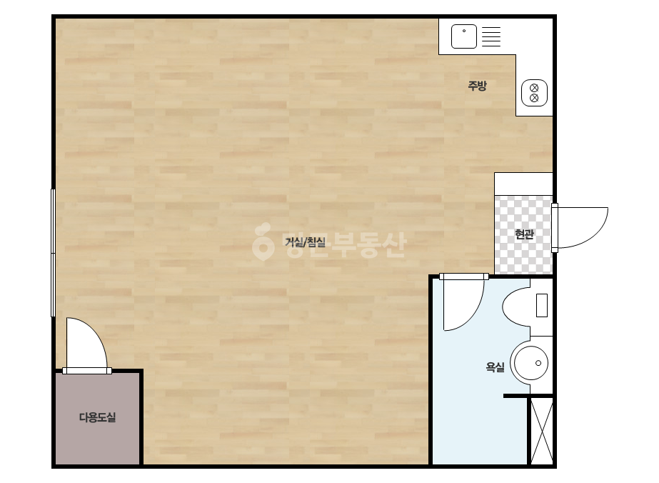 확장 평면도
