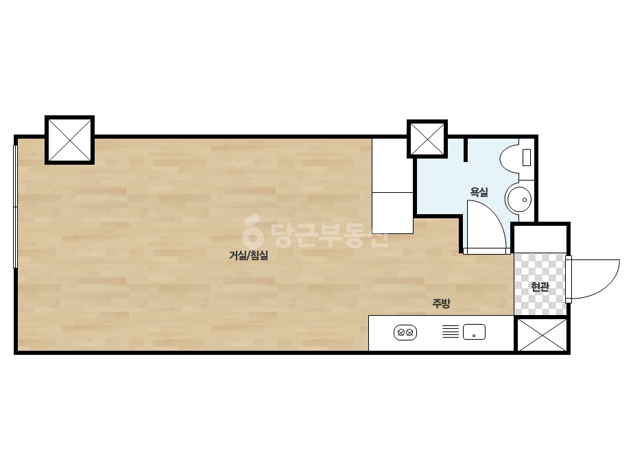 확장 평면도