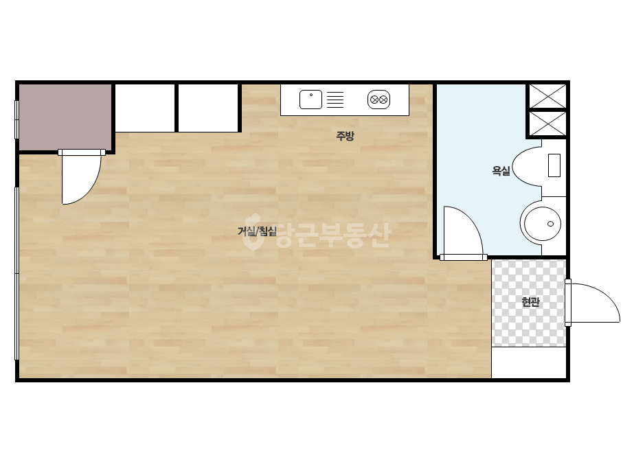 확장 평면도