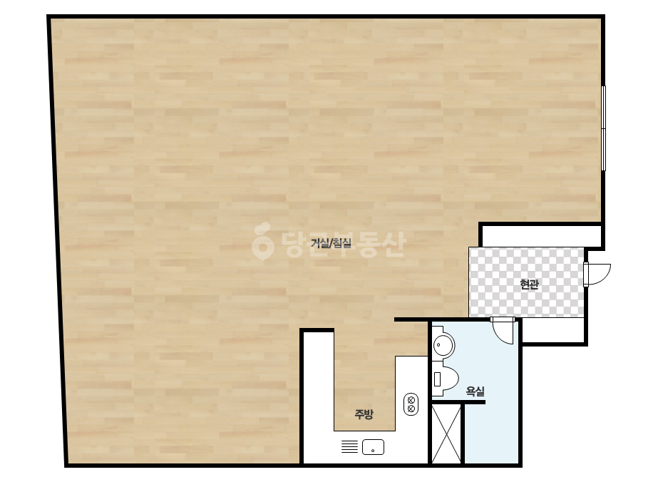 확장 평면도