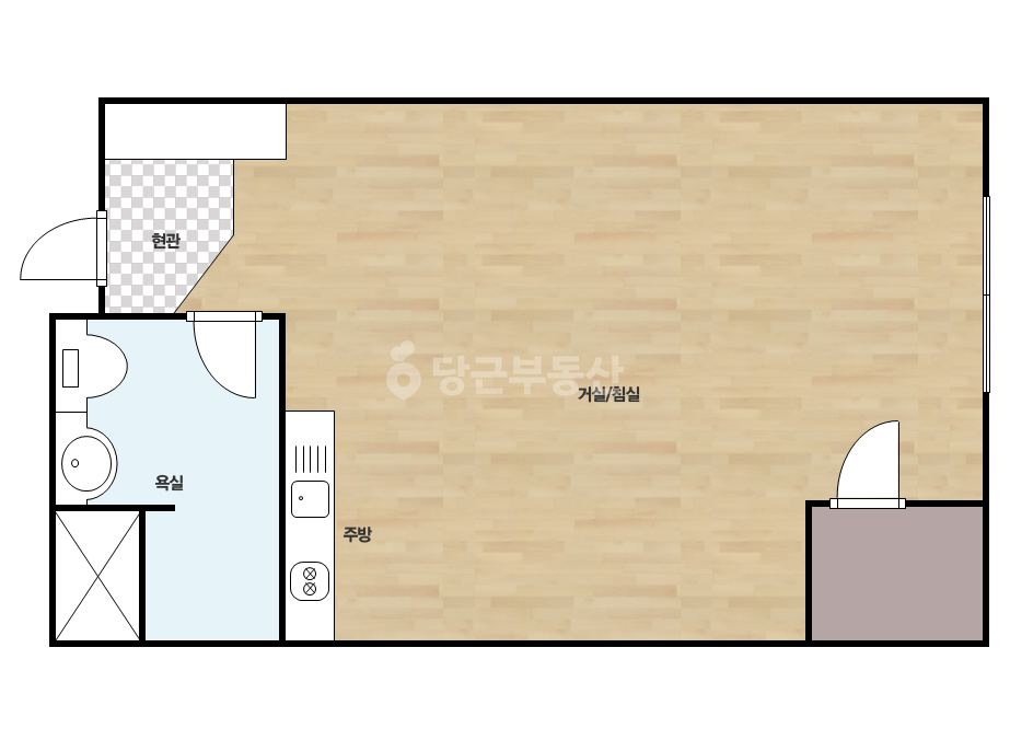 확장 평면도