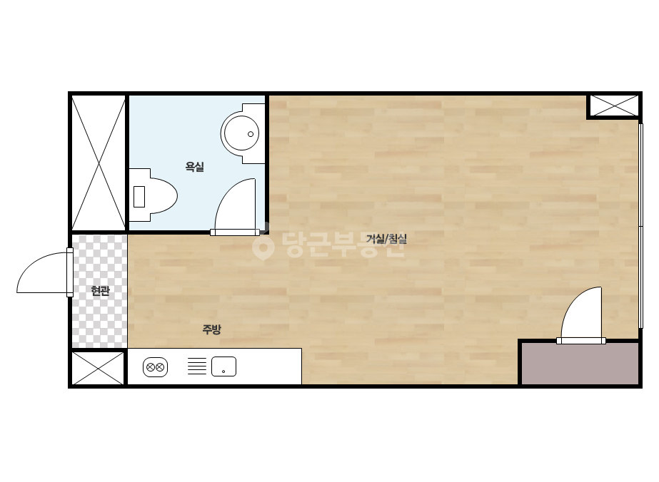 확장 평면도
