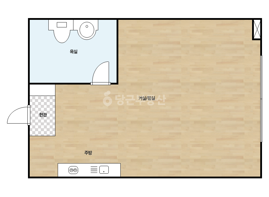 확장 평면도