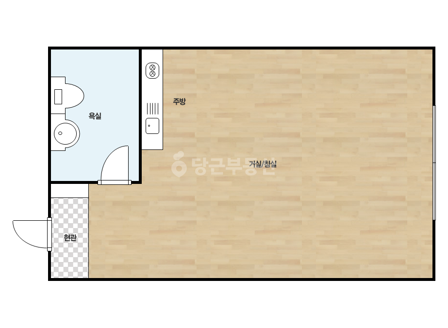 확장 평면도