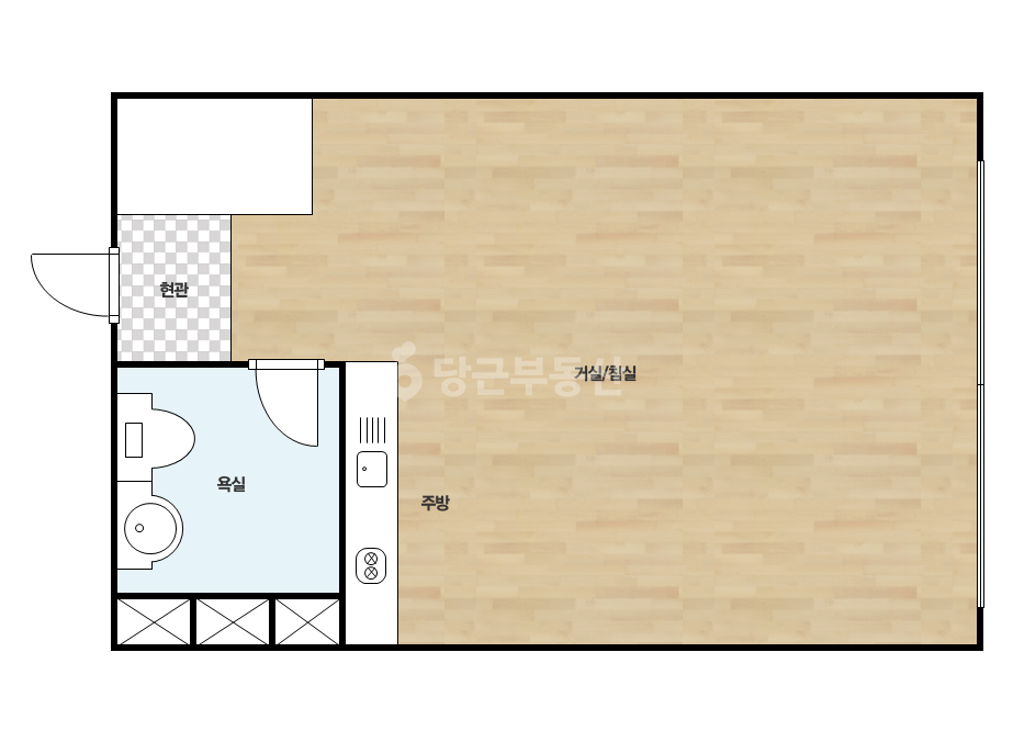 확장 평면도