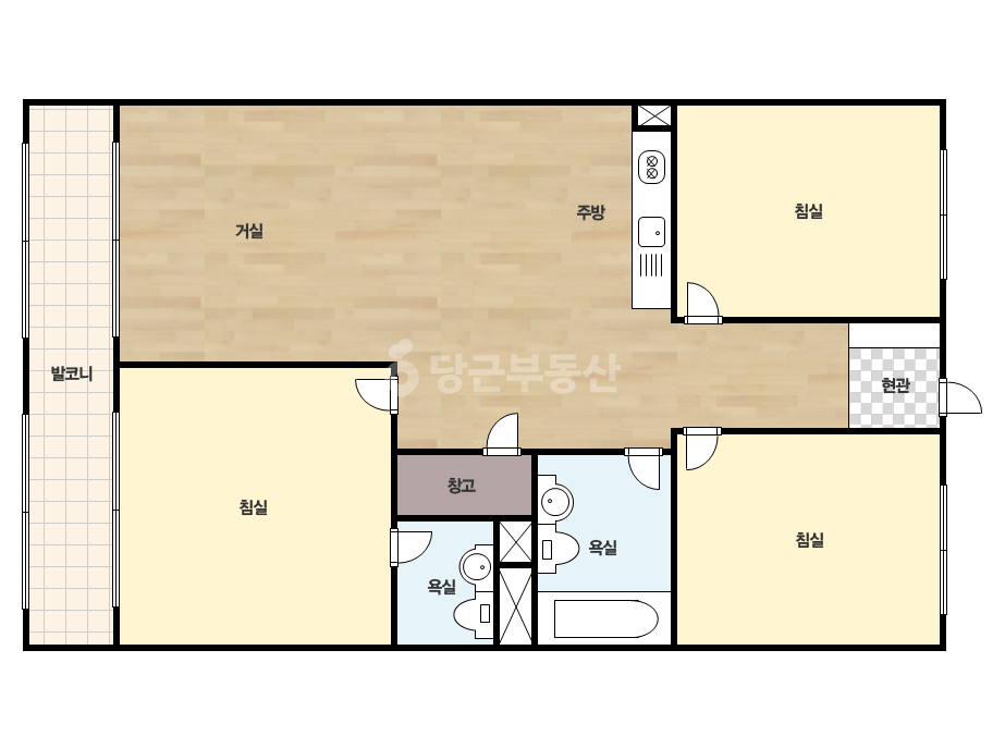 기본 평면도