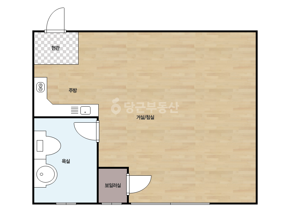 확장 평면도