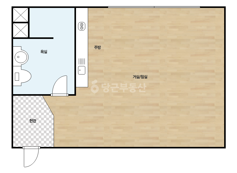 확장 평면도