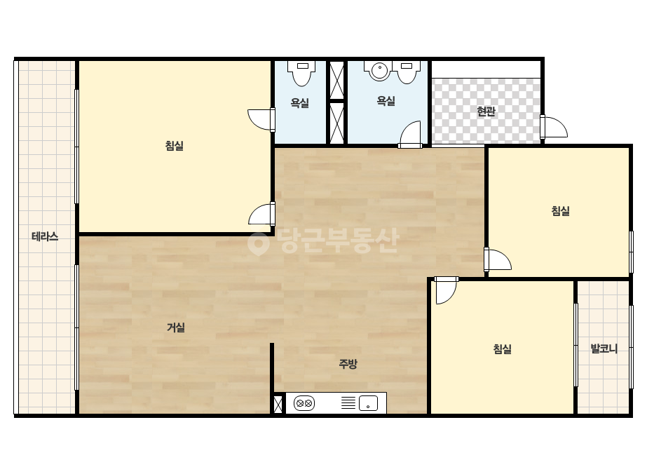 기본 평면도